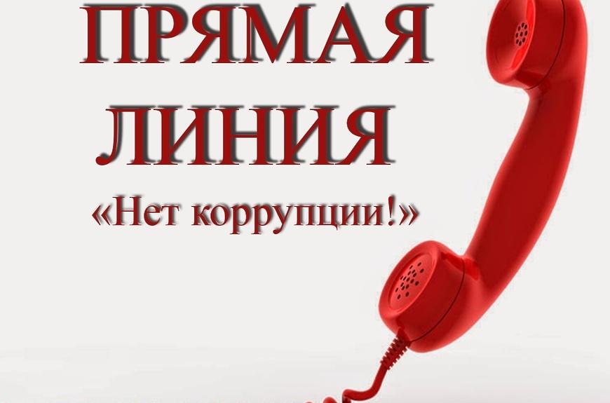 «Прямая линия» по вопросам антикоррупционной направленности в органах местного самоуправления.