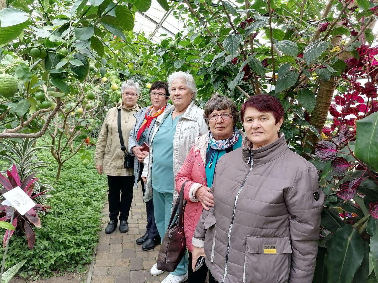 Пенсионеры из с. Свердлово отправились на увлекательную экскурсию в Саратовский лимонарий.